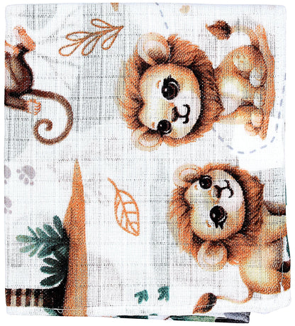 TupTam Baby Mullwindeln Spucktücher 70x80 5er / 10er Pack, Farbe: Mädchen 5, Anzahl der Teile:: 5er Pack
