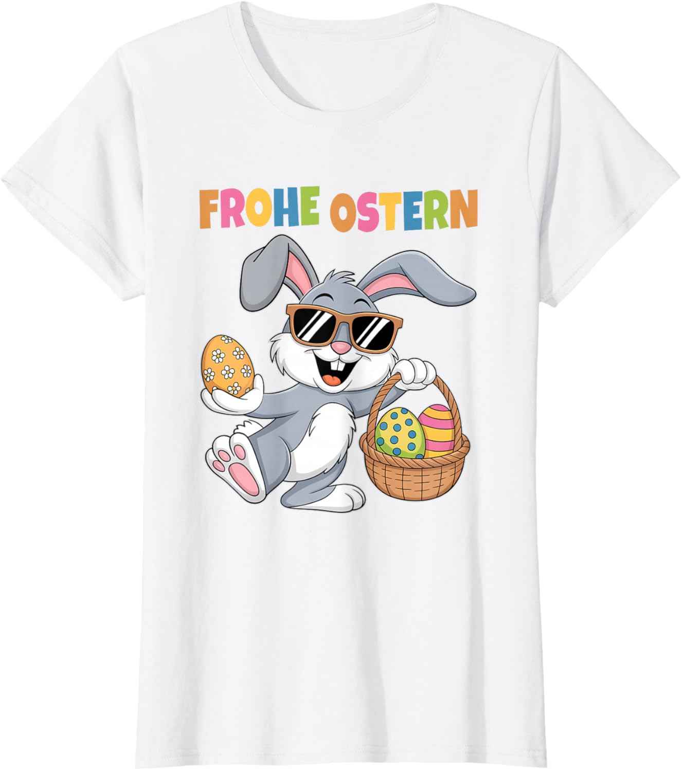Ostergeschenke Ostern Outfit Junge Mädchen Kinder Osterhase T-Shirt