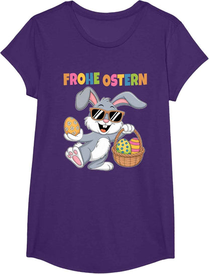 Ostergeschenke Ostern Outfit Junge Mädchen Kinder Osterhase T-Shirt