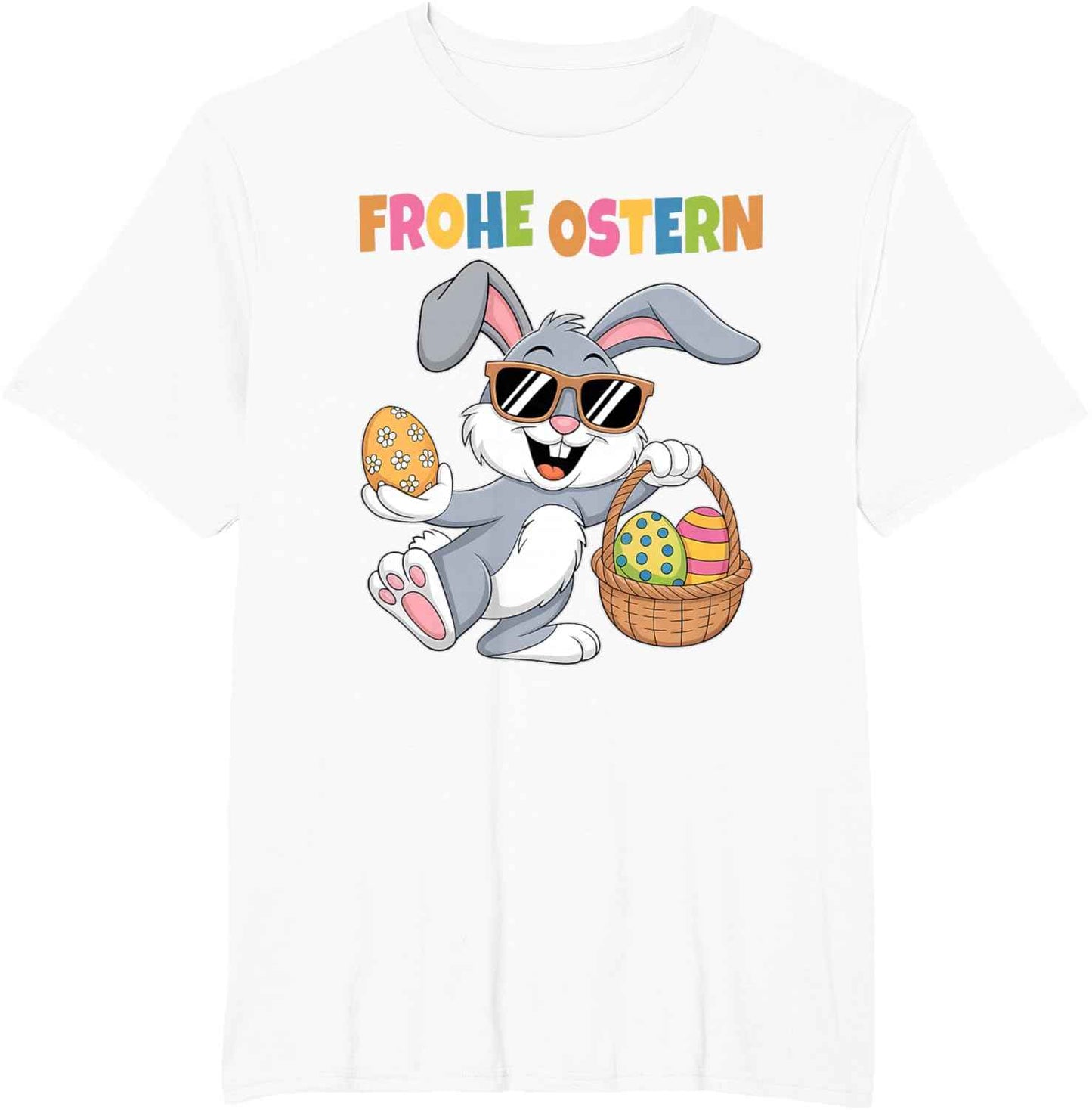 Ostergeschenke Ostern Outfit Junge Mädchen Kinder Osterhase T-Shirt