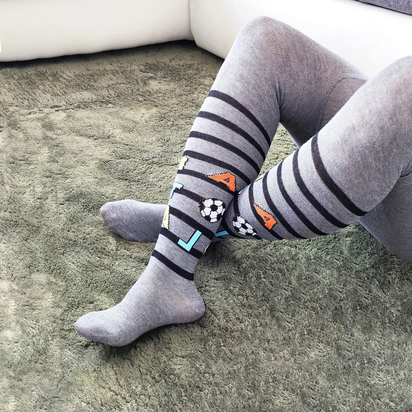 MRCC 12777 Pack of 6 Boys' Children's Knitted Tights Fine Knitted Cotton
