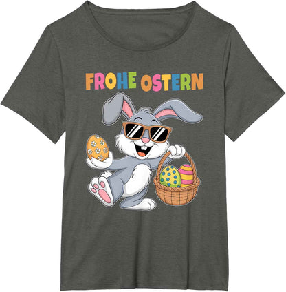 Ostergeschenke Ostern Outfit Junge Mädchen Kinder Osterhase T-Shirt