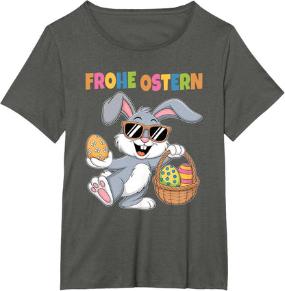 Ostergeschenke Ostern Outfit Junge Mädchen Kinder Osterhase T-Shirt