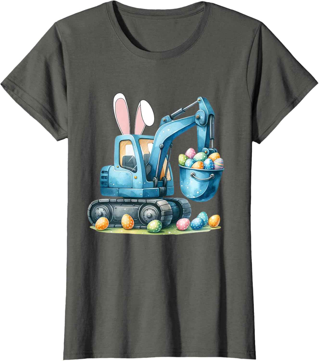 Osterhase Bagger mit Hasenohren Für Ostern für Jungen Kinder T-Shirt