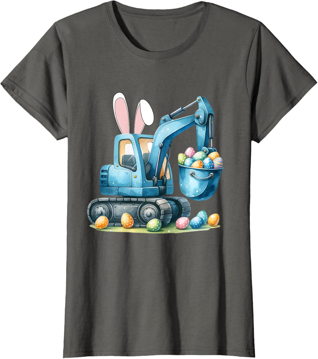 Osterhase Bagger mit Hasenohren Für Ostern für Jungen Kinder T-Shirt