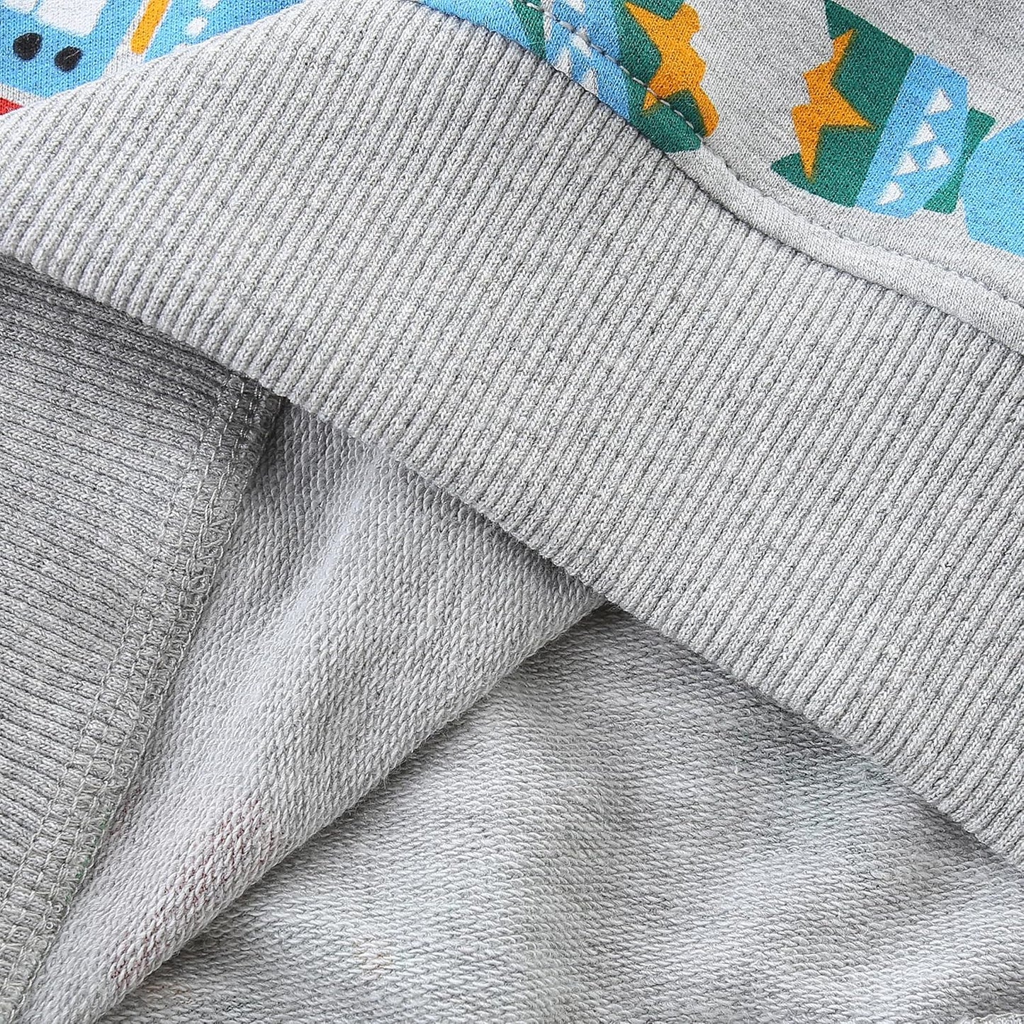 Jungen Pullover Sweatshirt Kinder Casual Langarm Tops Tier Flugzeug Winter Warm Streifen Oberteile Alter 2-7 Jahre