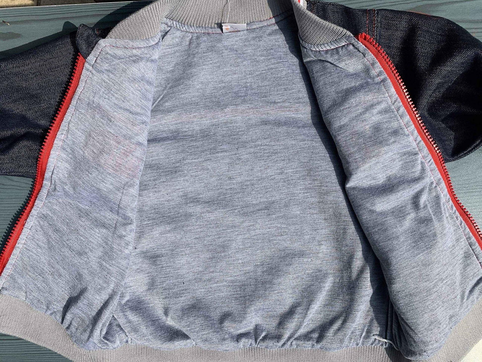 Yao 1T-5T Kleinkind Jungen Kleidung, Herbst Baby Boy 3-teiliges Bekleidungsset, Denim-Weste Baumwolle Hoodies Jeans für Kinder