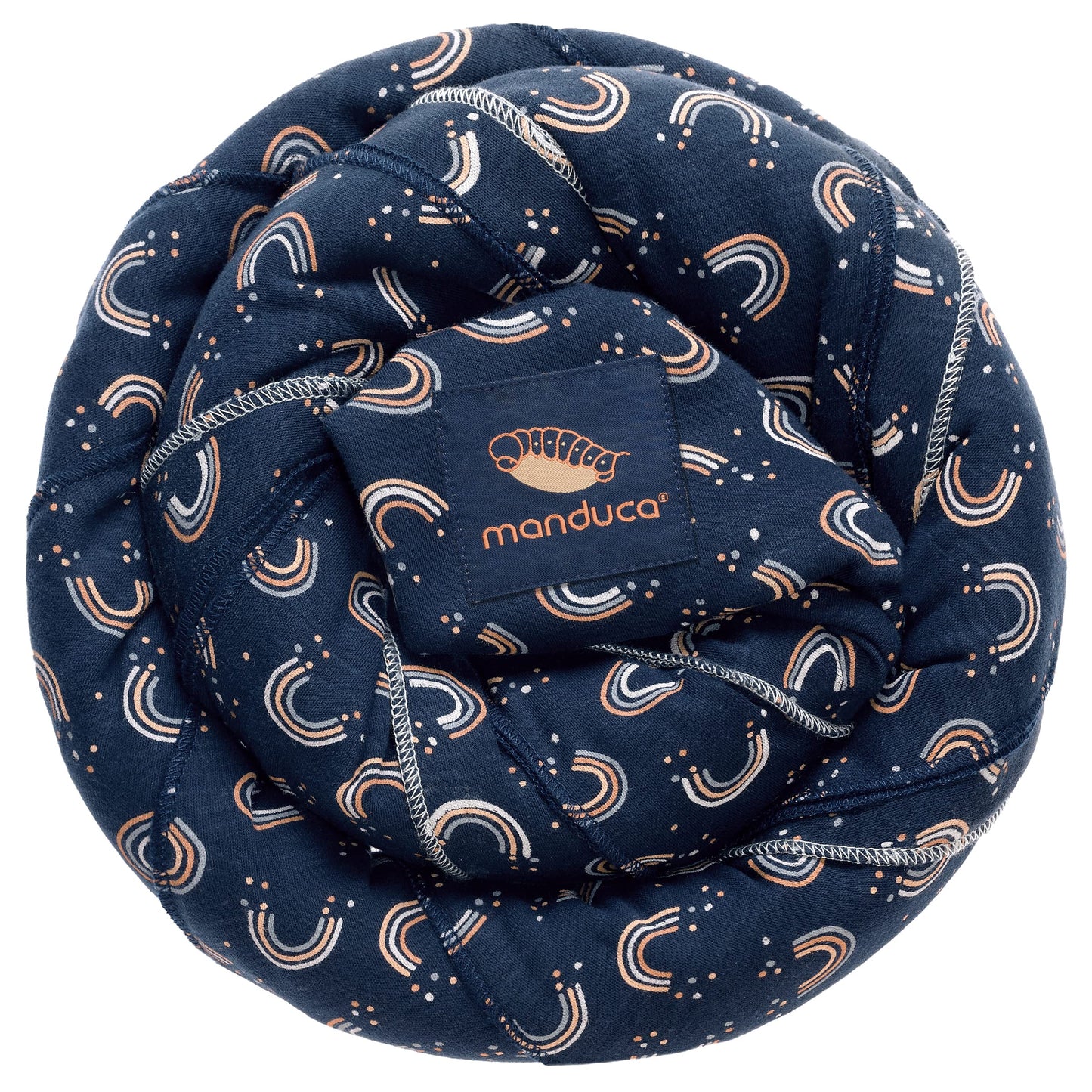 manduca Sling - Babytragetuch - Elastische Babytrage für Neugeborene von der Geburt bis zu 15 kg - Bio-Baumwolle - GOTS zertifiziert