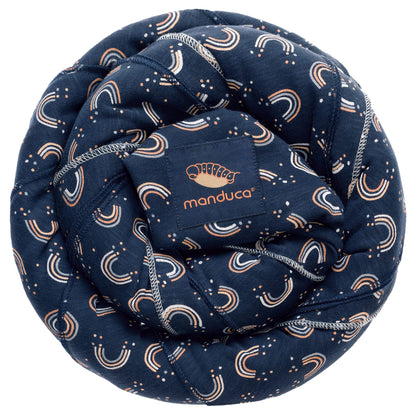 manduca Sling - Babytragetuch - Elastische Babytrage für Neugeborene von der Geburt bis zu 15 kg - Bio-Baumwolle - GOTS zertifiziert