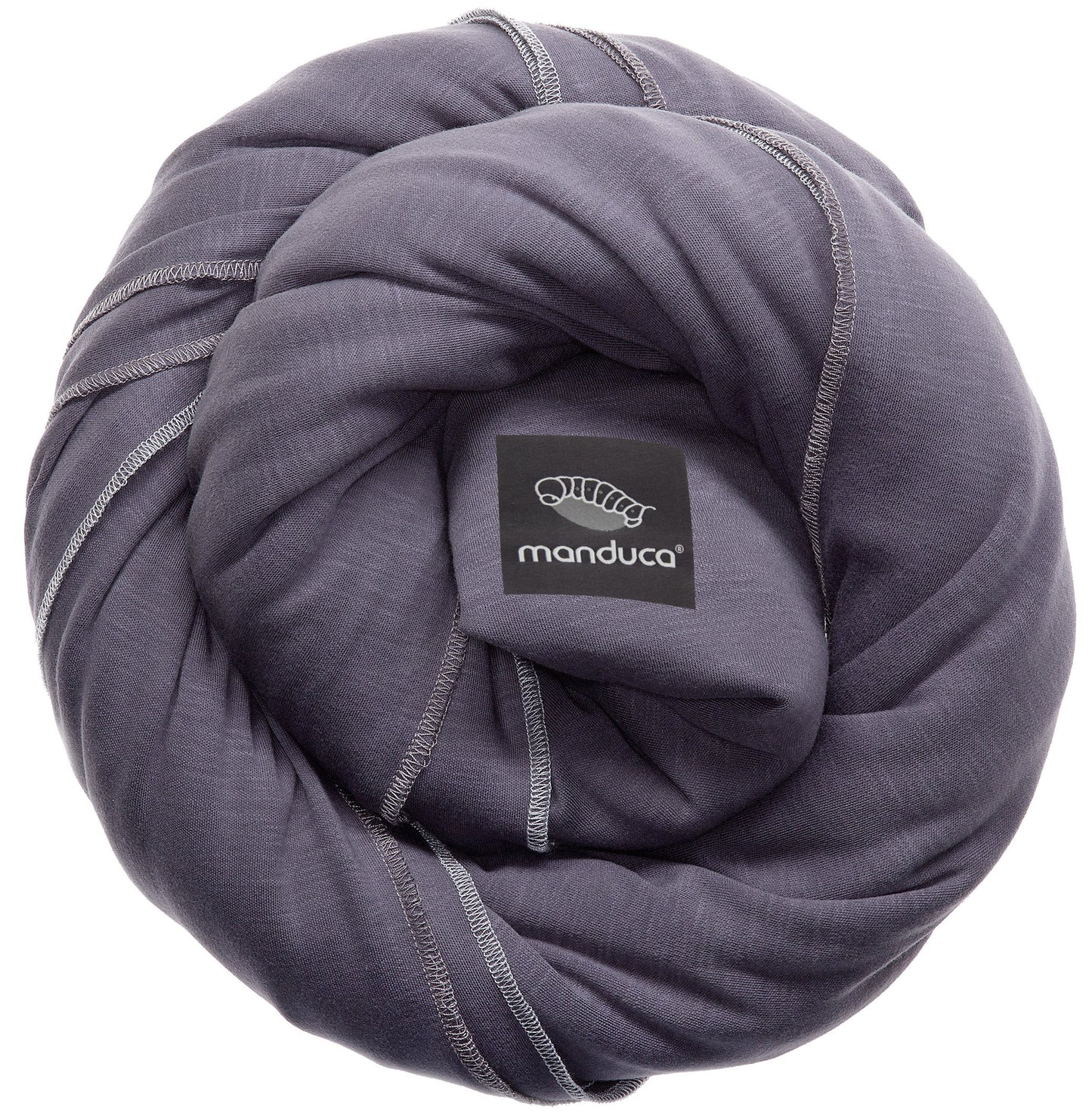 manduca Sling - Babytragetuch - Elastische Babytrage für Neugeborene von der Geburt bis zu 15 kg - Bio-Baumwolle - GOTS zertifiziert
