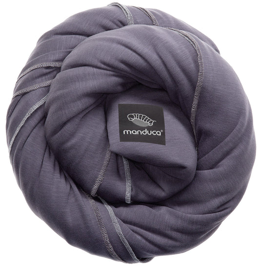 manduca Sling - Babytragetuch - Elastische Babytrage für Neugeborene von der Geburt bis zu 15 kg - Bio-Baumwolle - GOTS zertifiziert