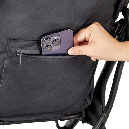 Ergobaby Metro3 Kinderwagen Buggy mit Liegefunktion, Baby-Buggy ab Geburt bis 22kg (0-4 Jahre), Zusammenklappbar und Autositz Kompatibel, höhenverstellbarer Griff, ergonomischer Sitz, Graphite Grey
