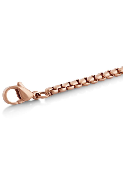 Bacas Chain Link Bracelet Rose Gold