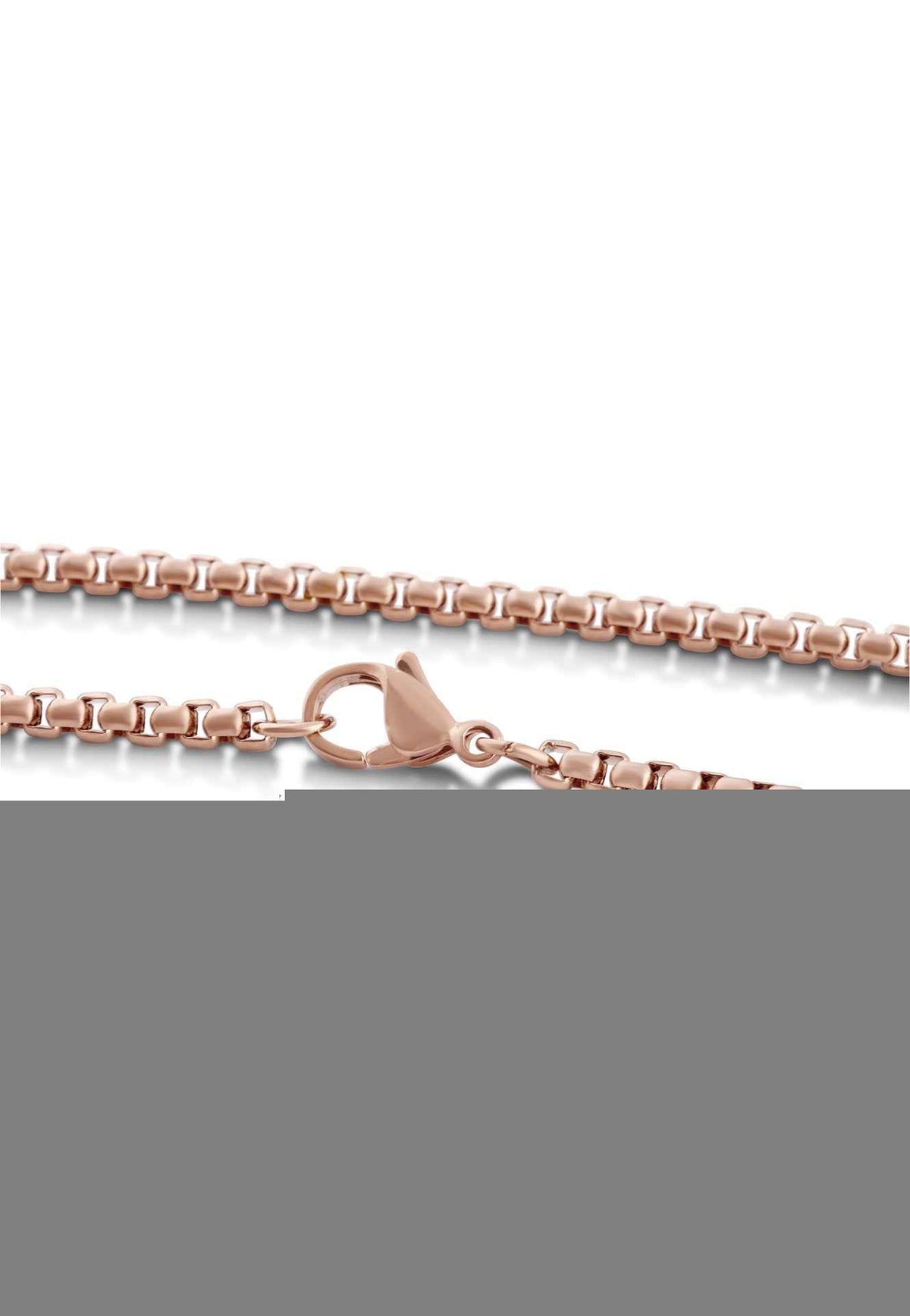 Bacas Chain Link Bracelet Rose Gold