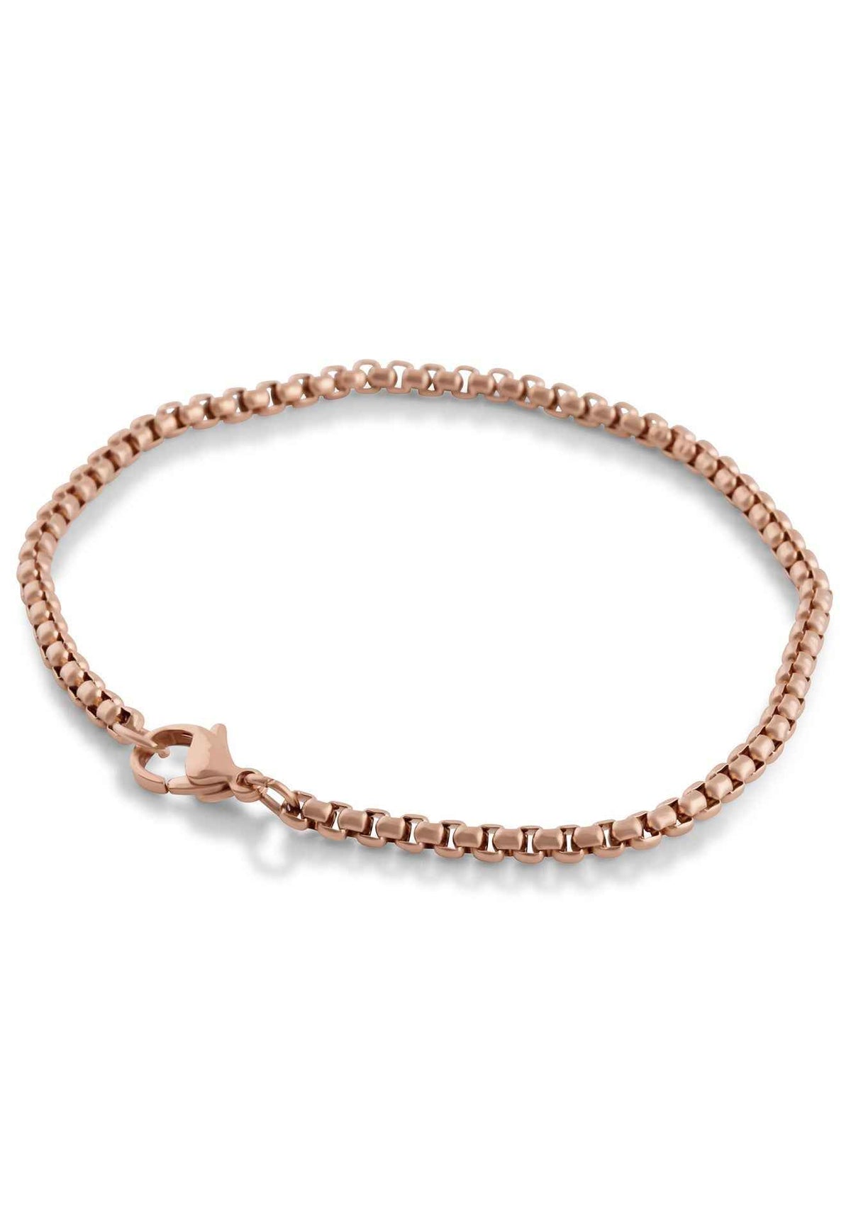 Bacas Chain Link Bracelet Rose Gold