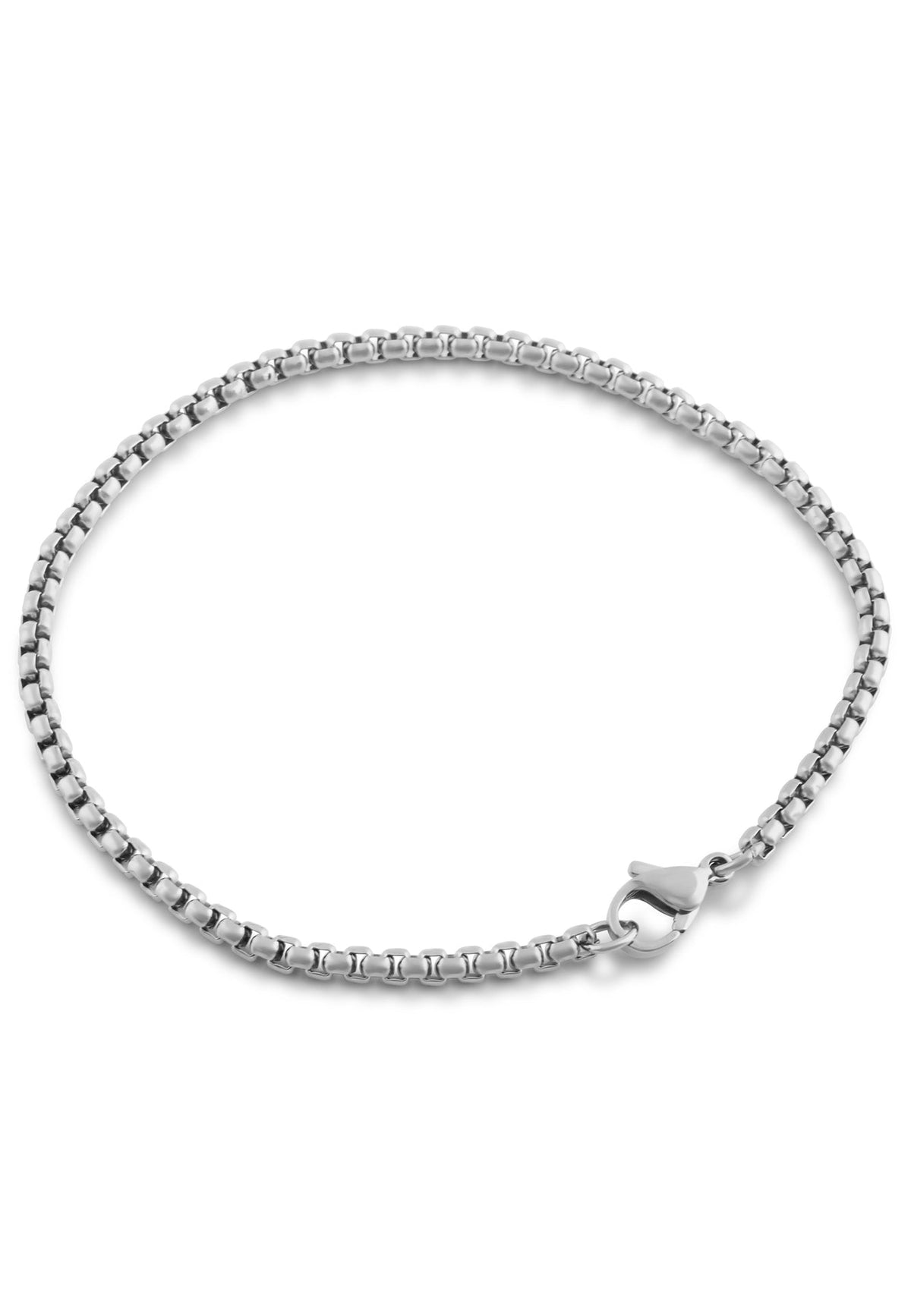 Bacas Chain Link Bracelet Silver
