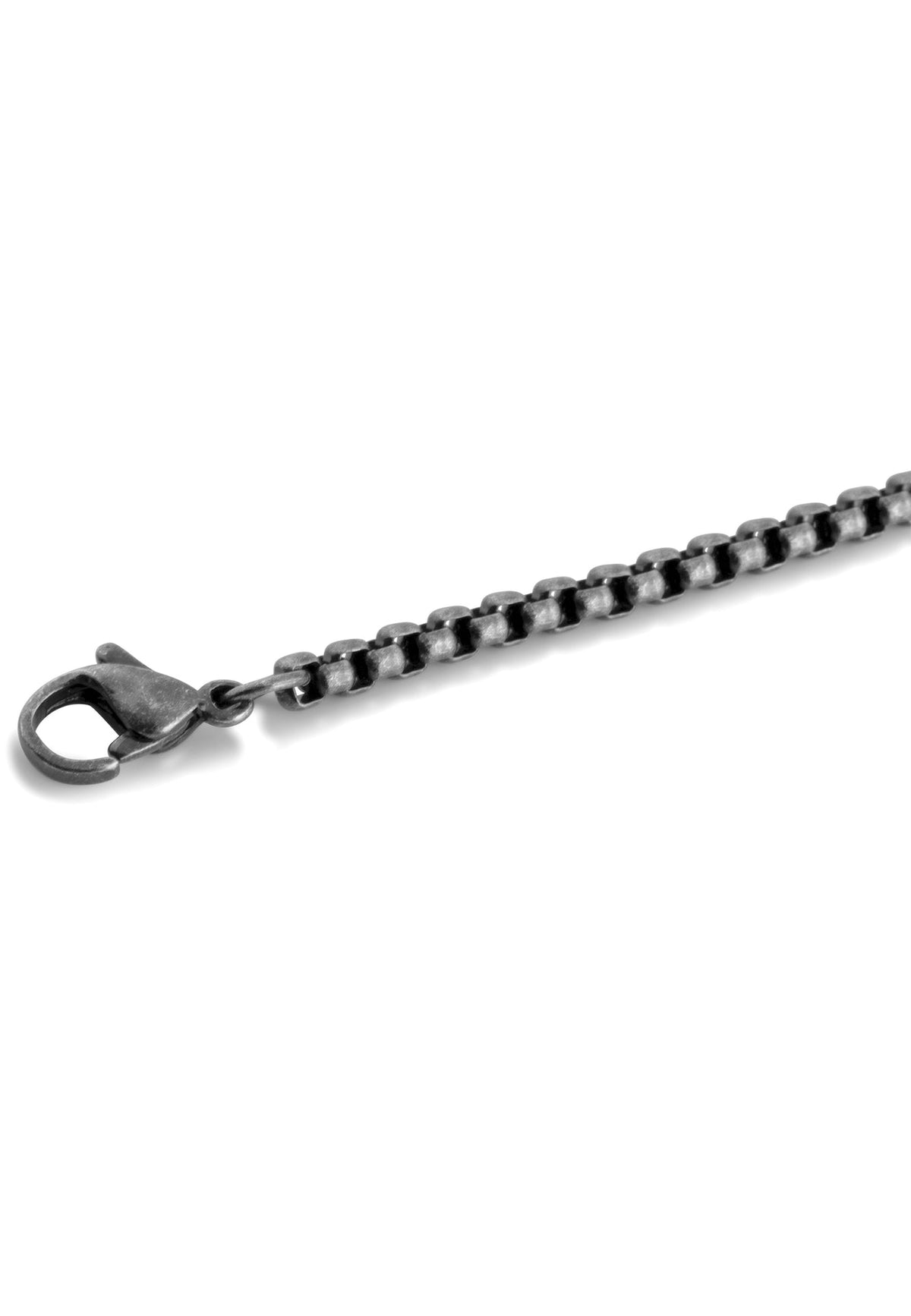 Bacas Chain Link Bracelet Antique Silver