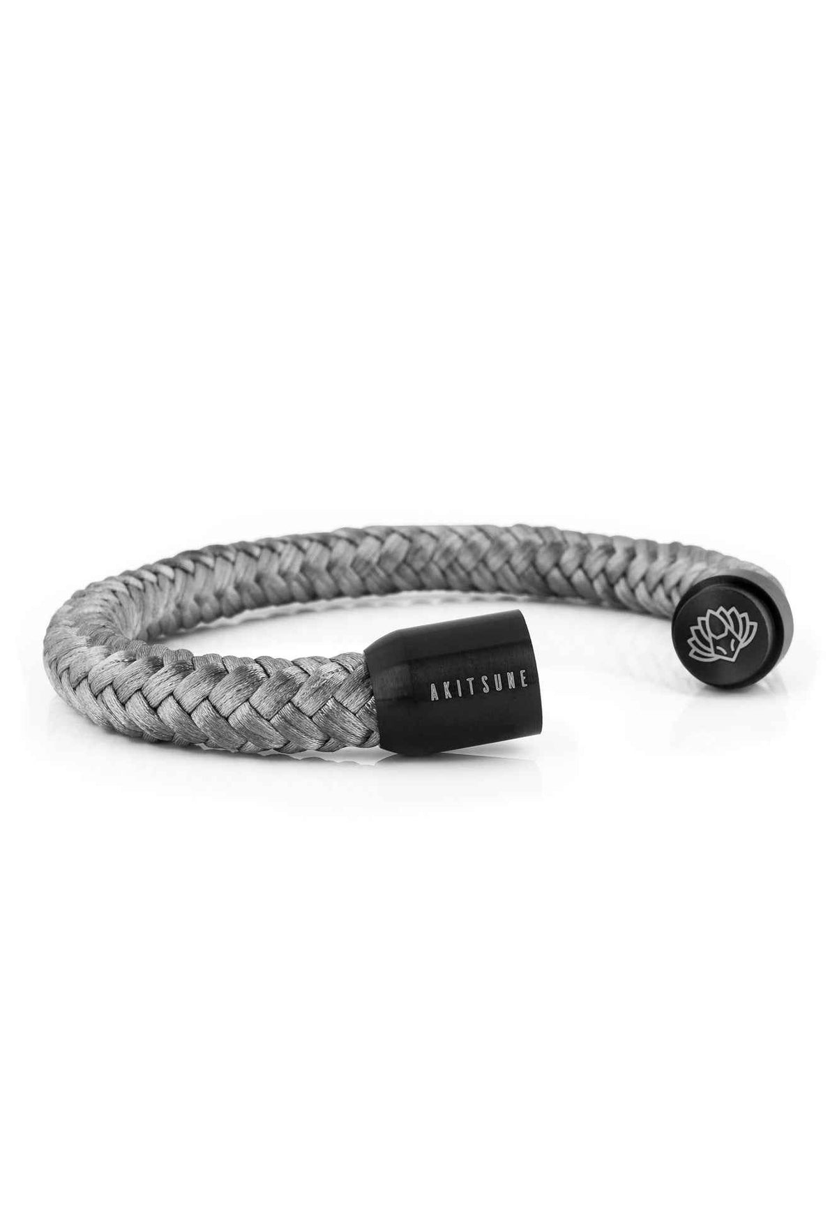 Portus Nautical Rope Bracelet Black-Darkgrey