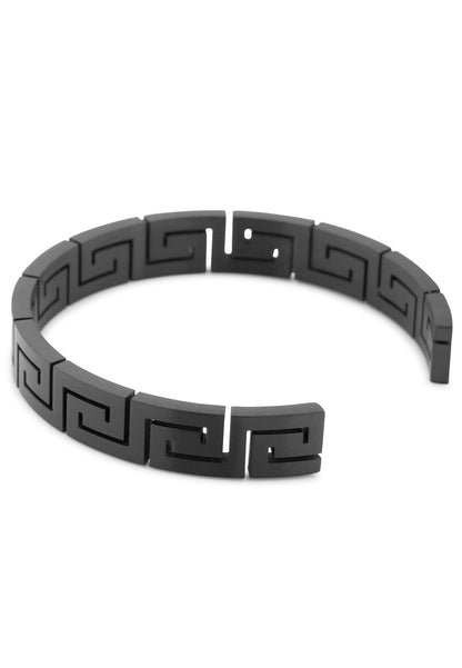 Argius Meander Bangle - Black