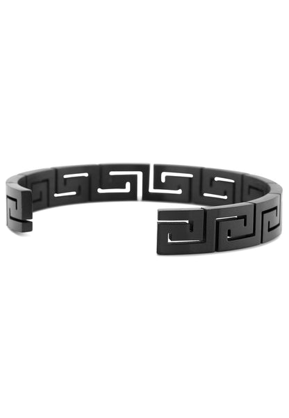 Argius Meander Bangle - Black