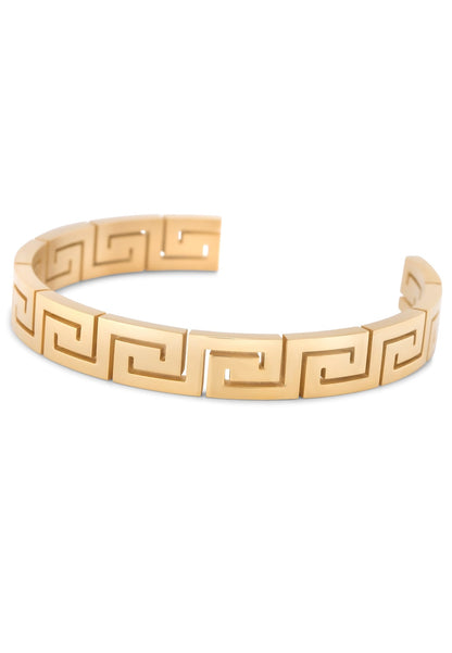 Argius Meander Bangle - Gold