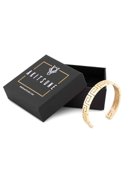 Argius Meander Bangle - Gold
