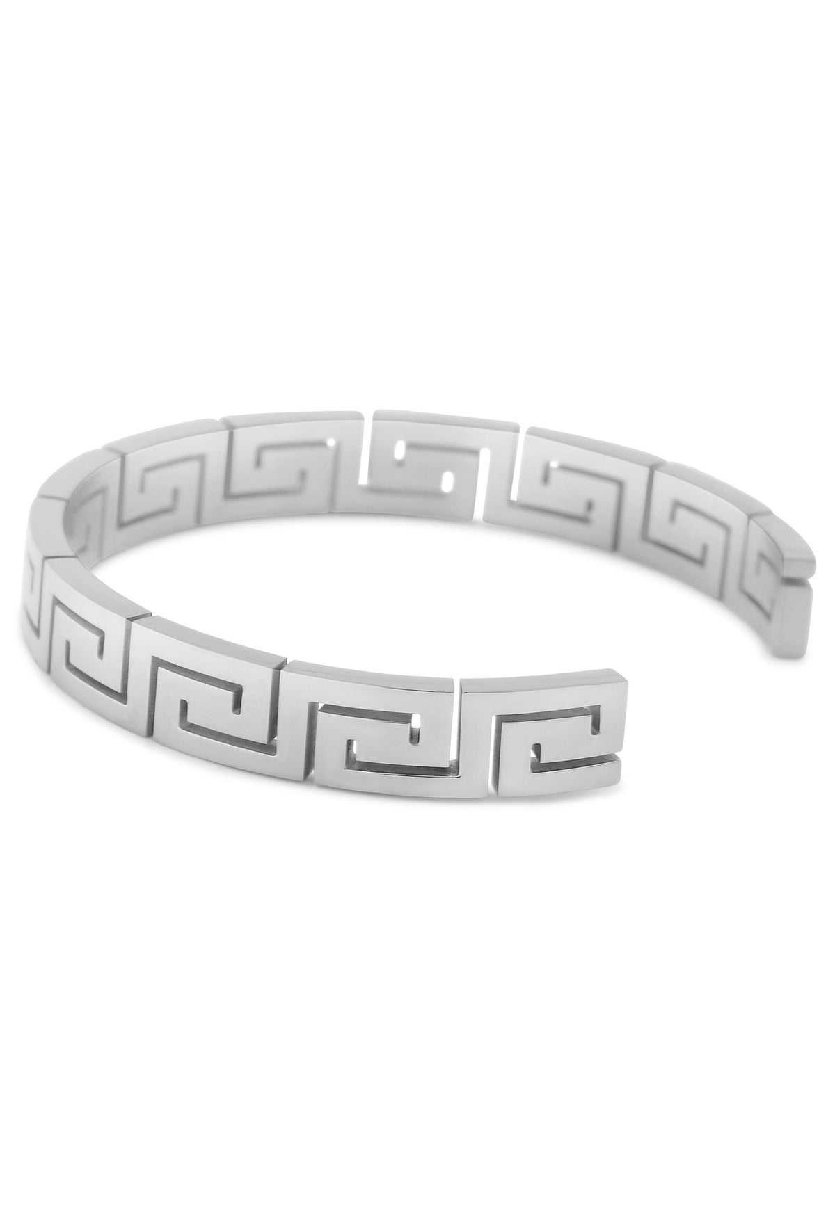 Argius Meander Bangle - Silver