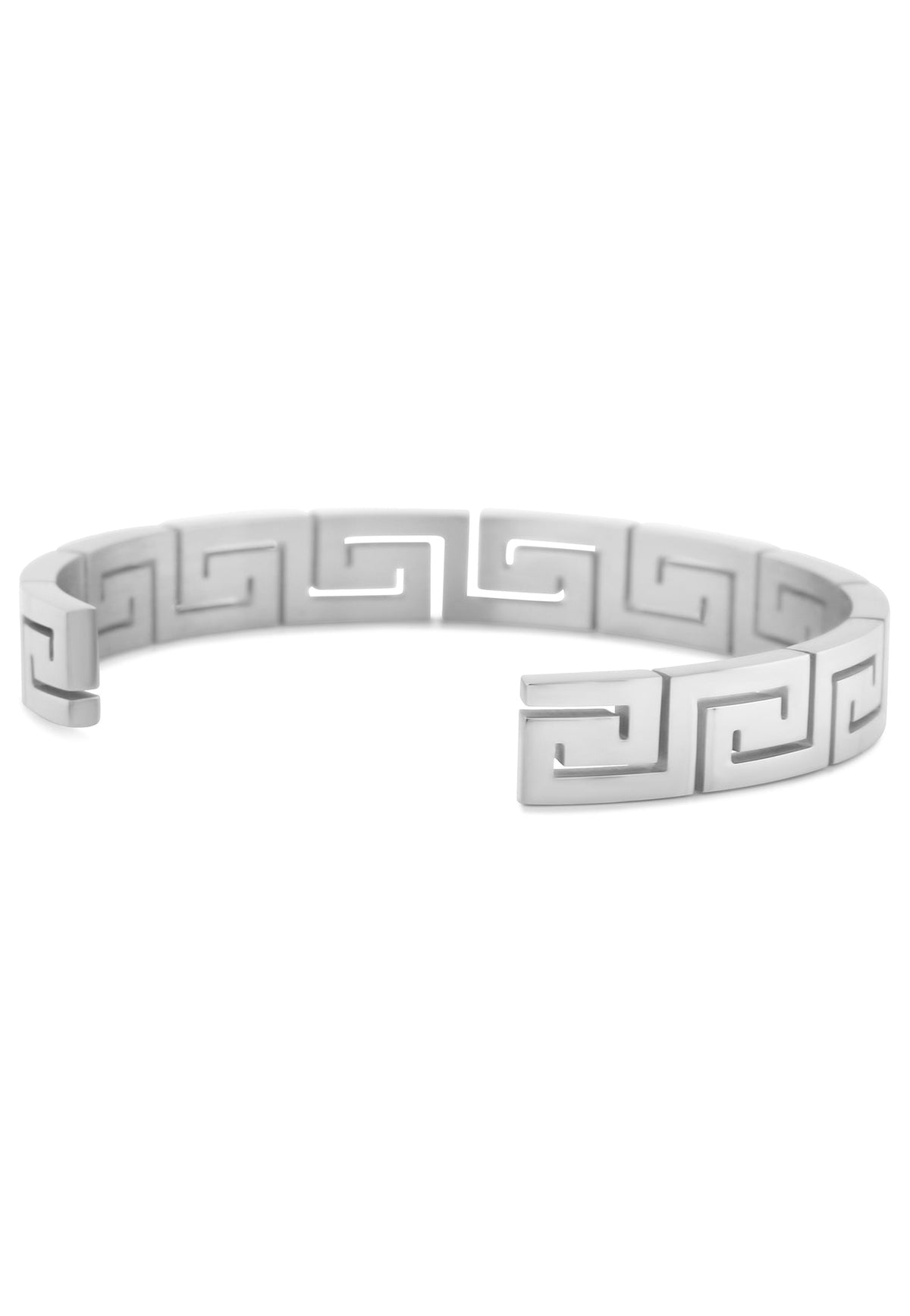 Argius Meander Bangle - Silver