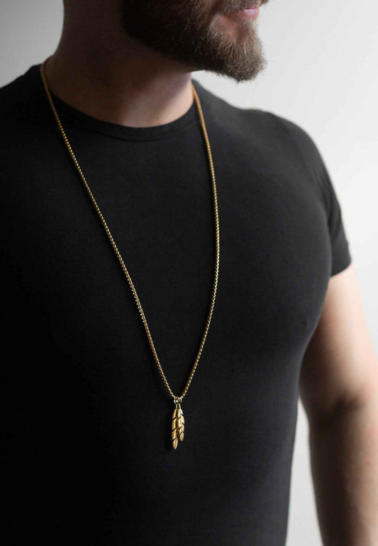 Levitas Pendant / Necklace Gold 90 cm