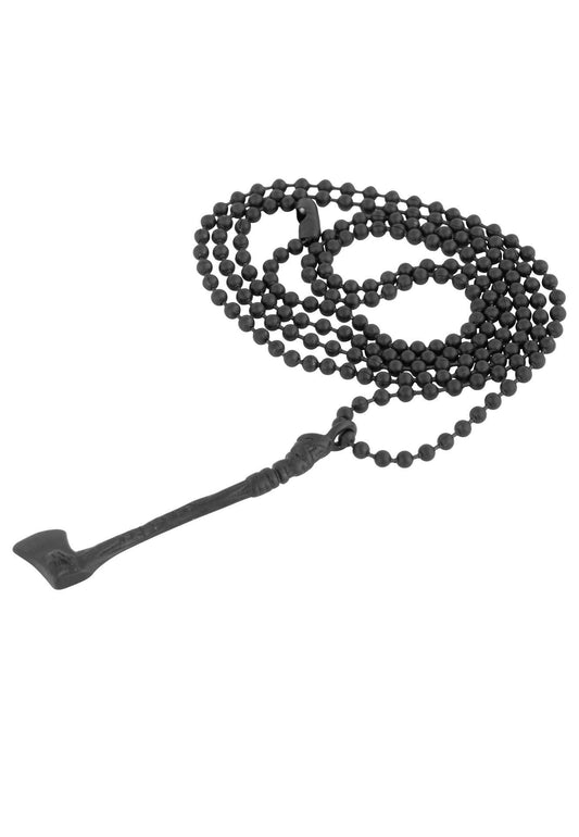 Securis Pendant / Necklace Matte Black 70 cm
