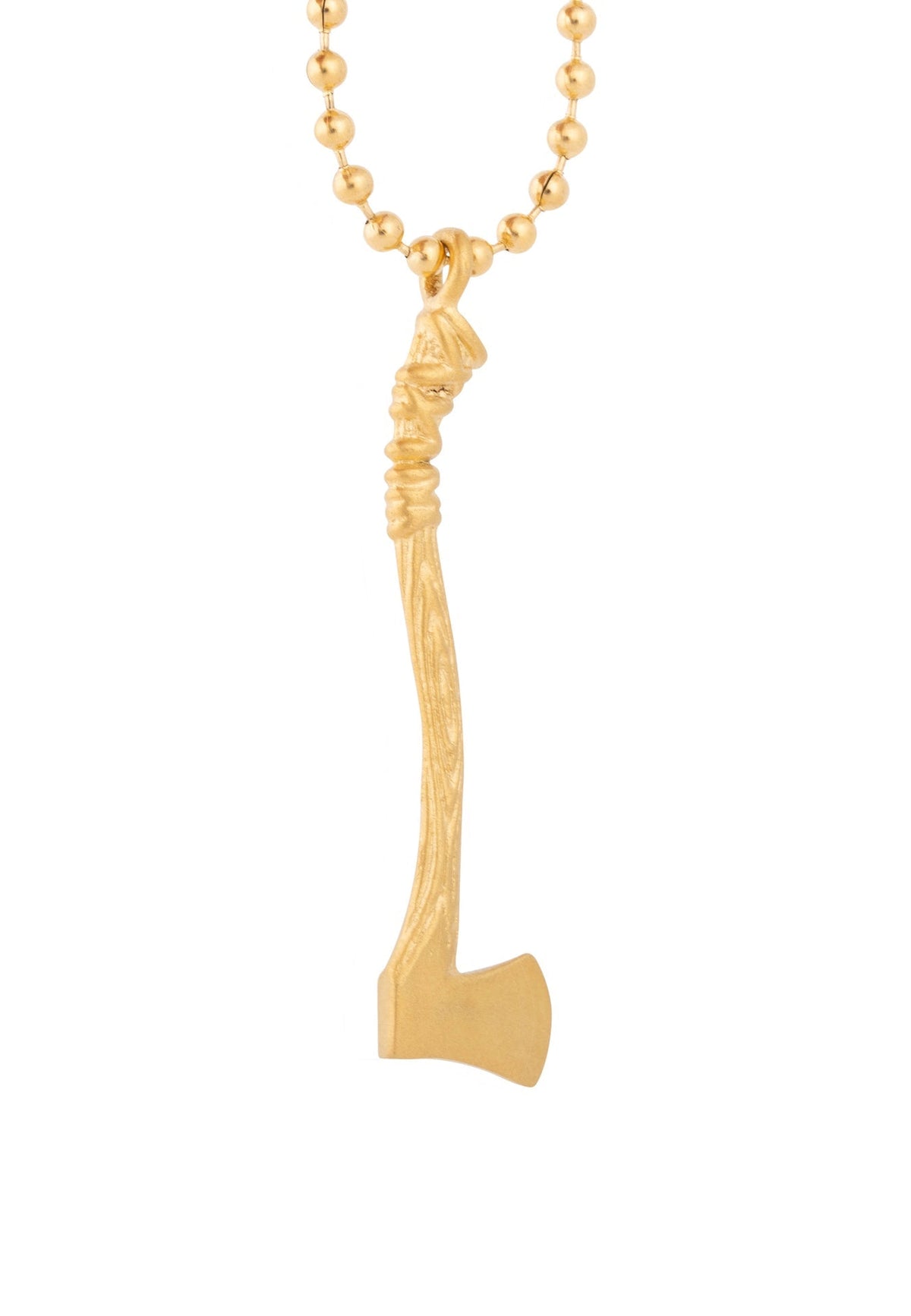 Securis Pendant / Necklace Gold 70 cm