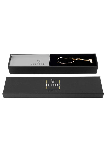 Securis Pendant / Necklace Gold 70 cm