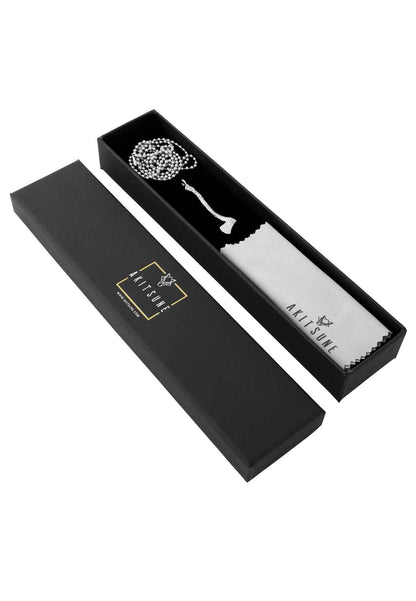Securis Pendant / Necklace Silver 70 cm