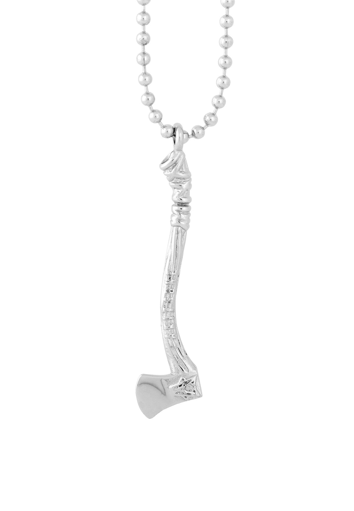 Securis Pendant / Necklace Silver 70 cm