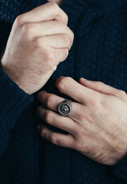 Imperator Ring Antique Silver