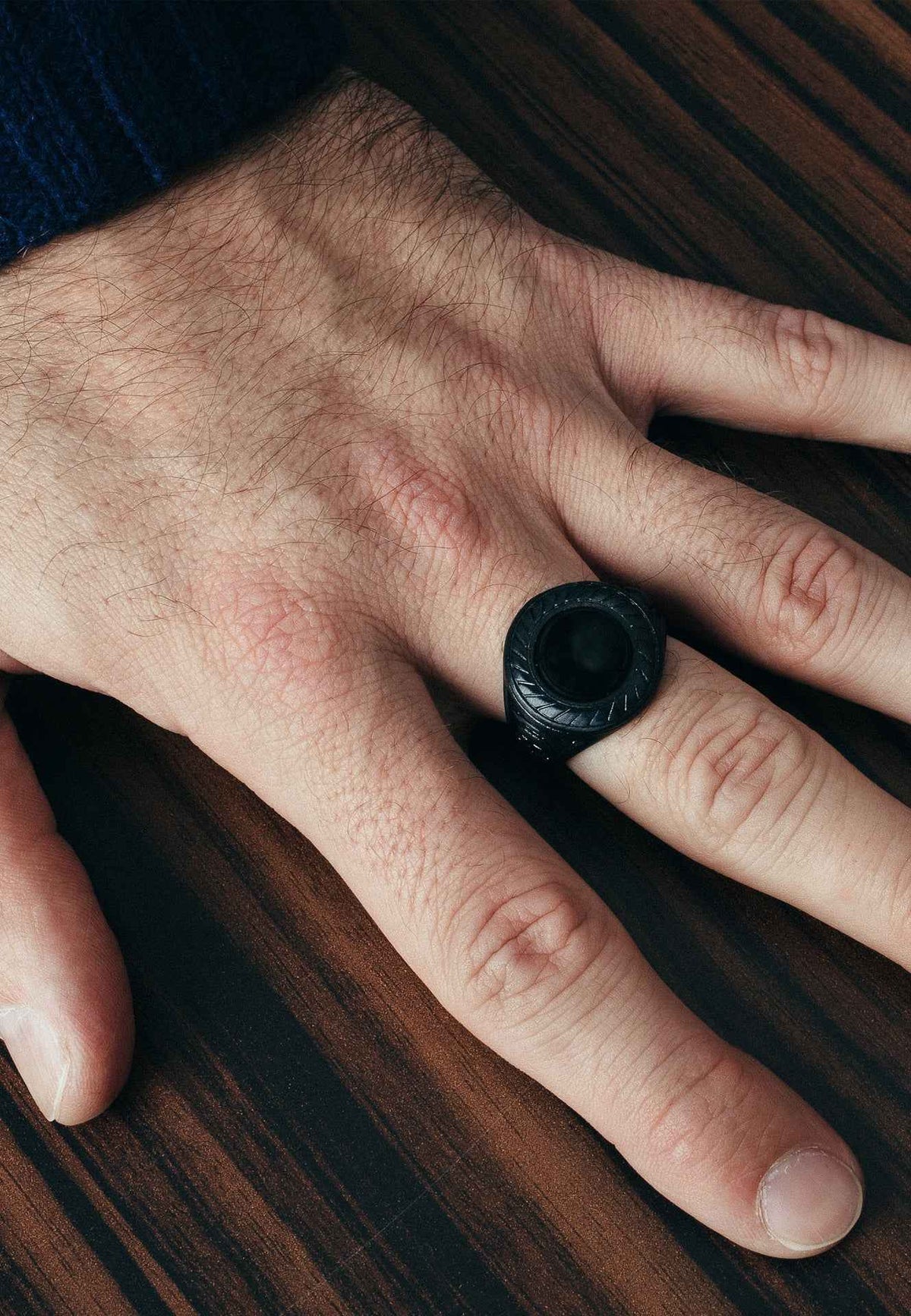 Mortis Ring Matte Black