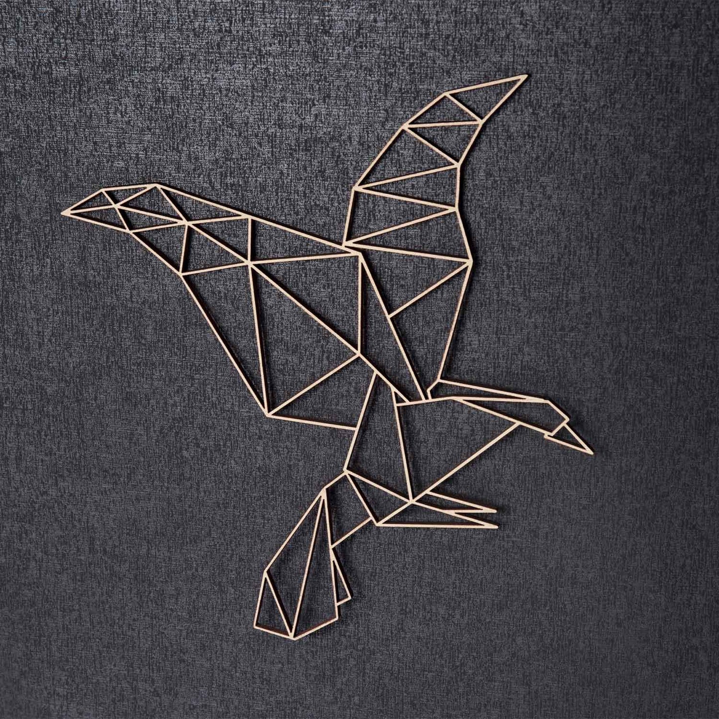 Origami Adler aus Holz -