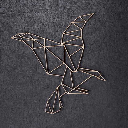 Origami Adler aus Holz -