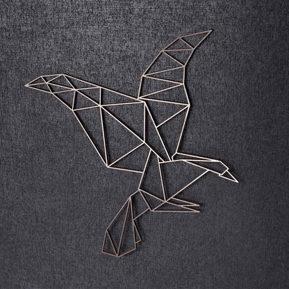 Origami Adler aus Holz -