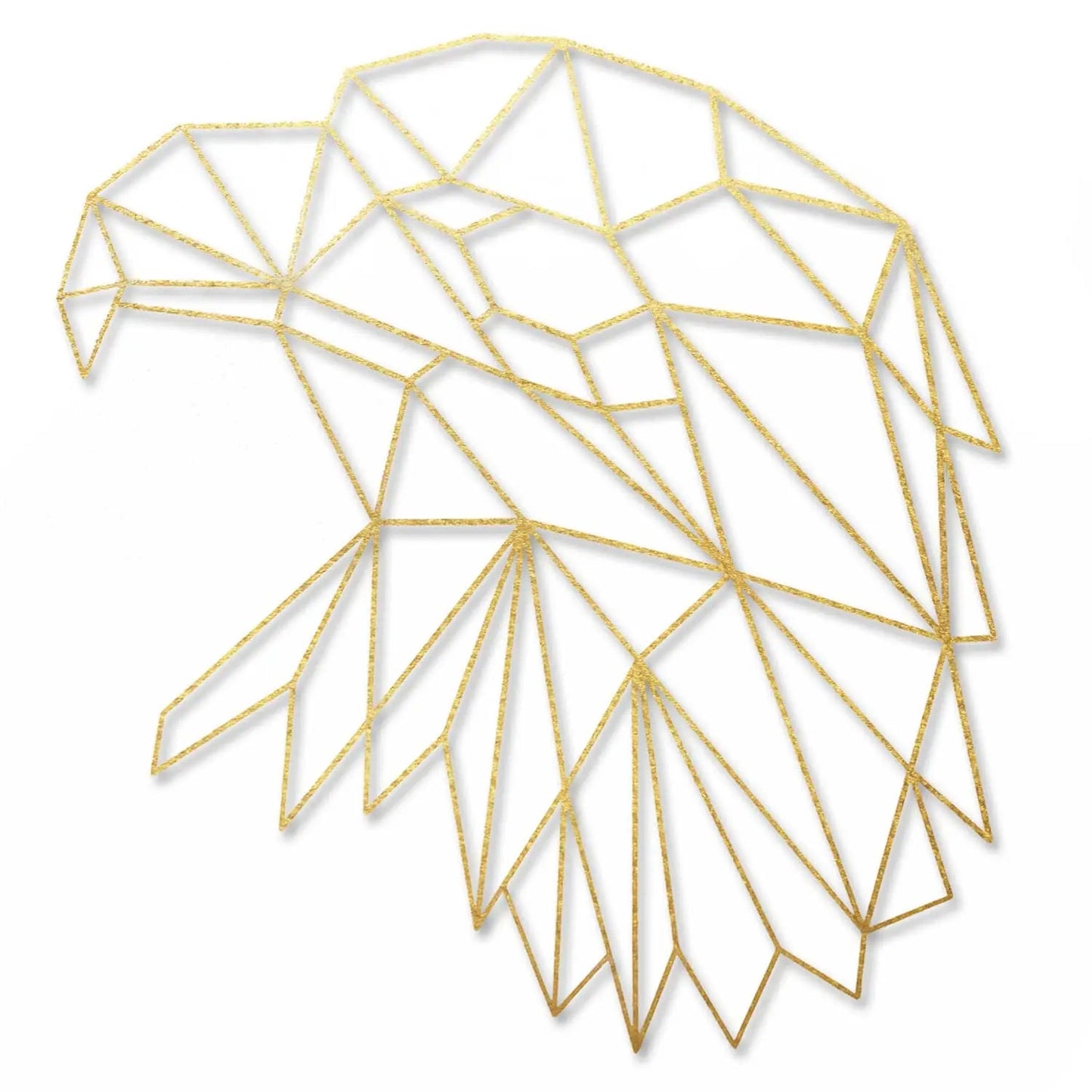 Origami Adlerkopf aus Holz -