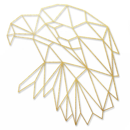 Origami Adlerkopf aus Holz -