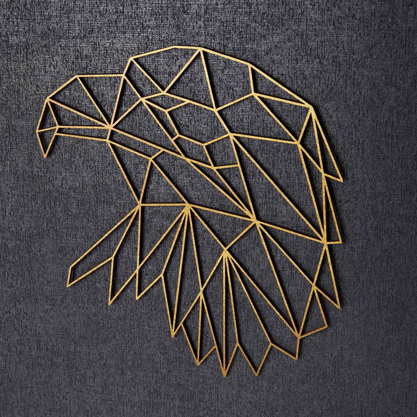 Origami Adlerkopf aus Holz -