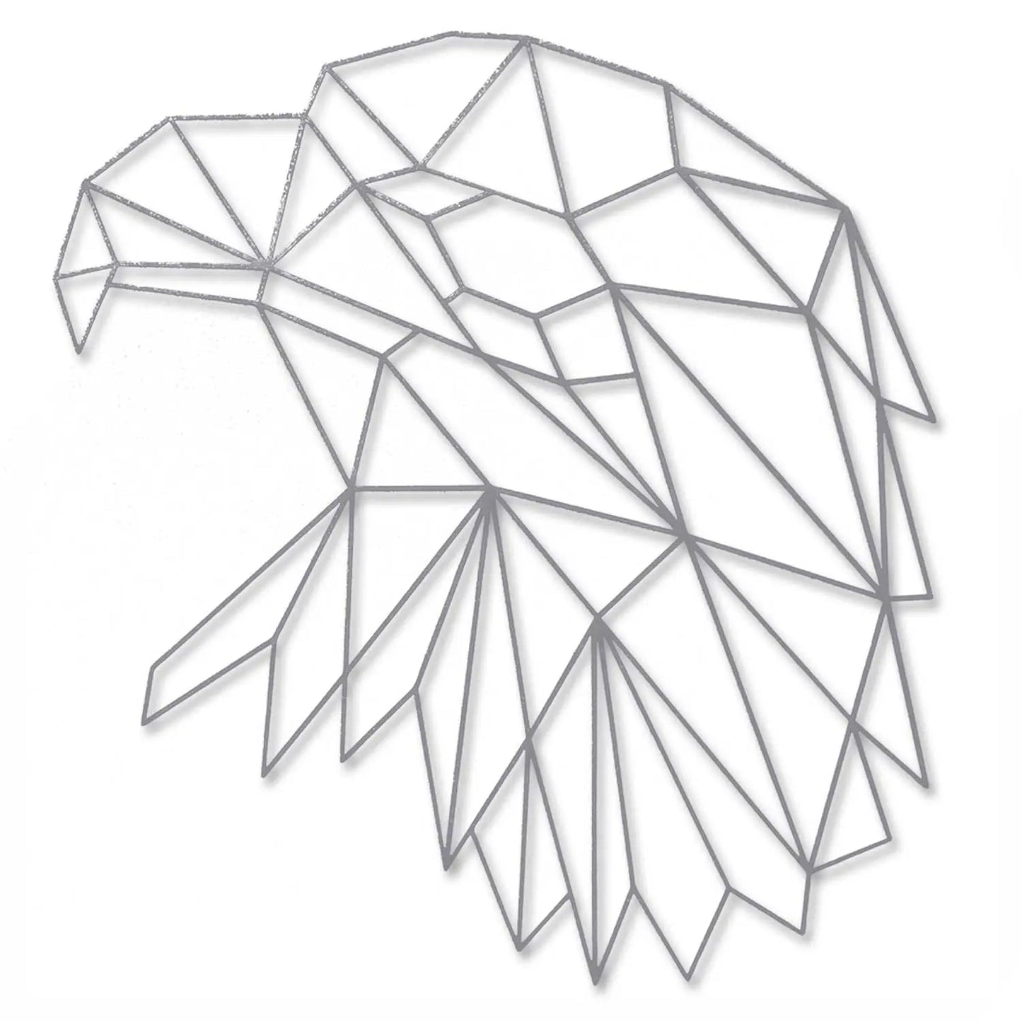 Origami Adlerkopf aus Holz -