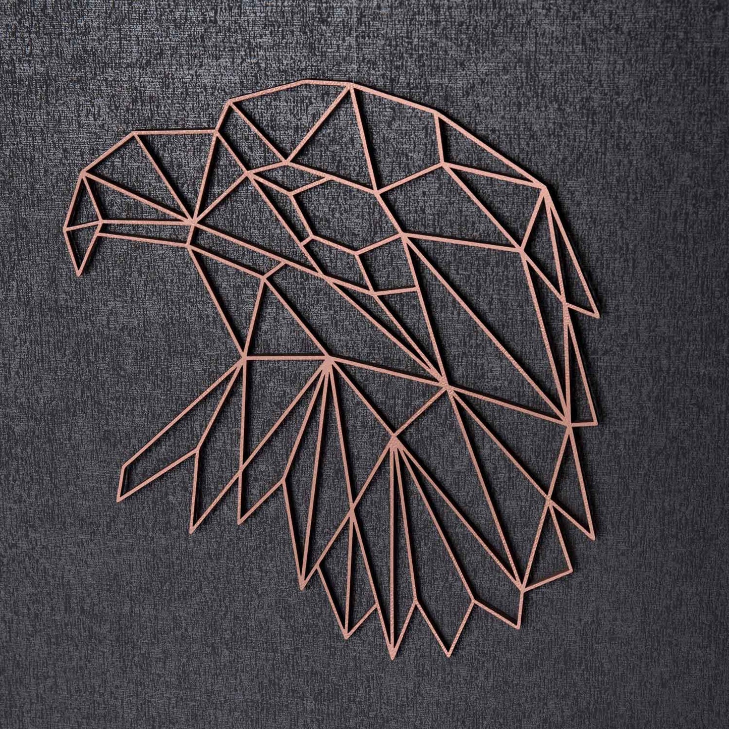 Origami Adlerkopf aus Holz -