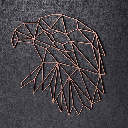 Origami Adlerkopf aus Holz -