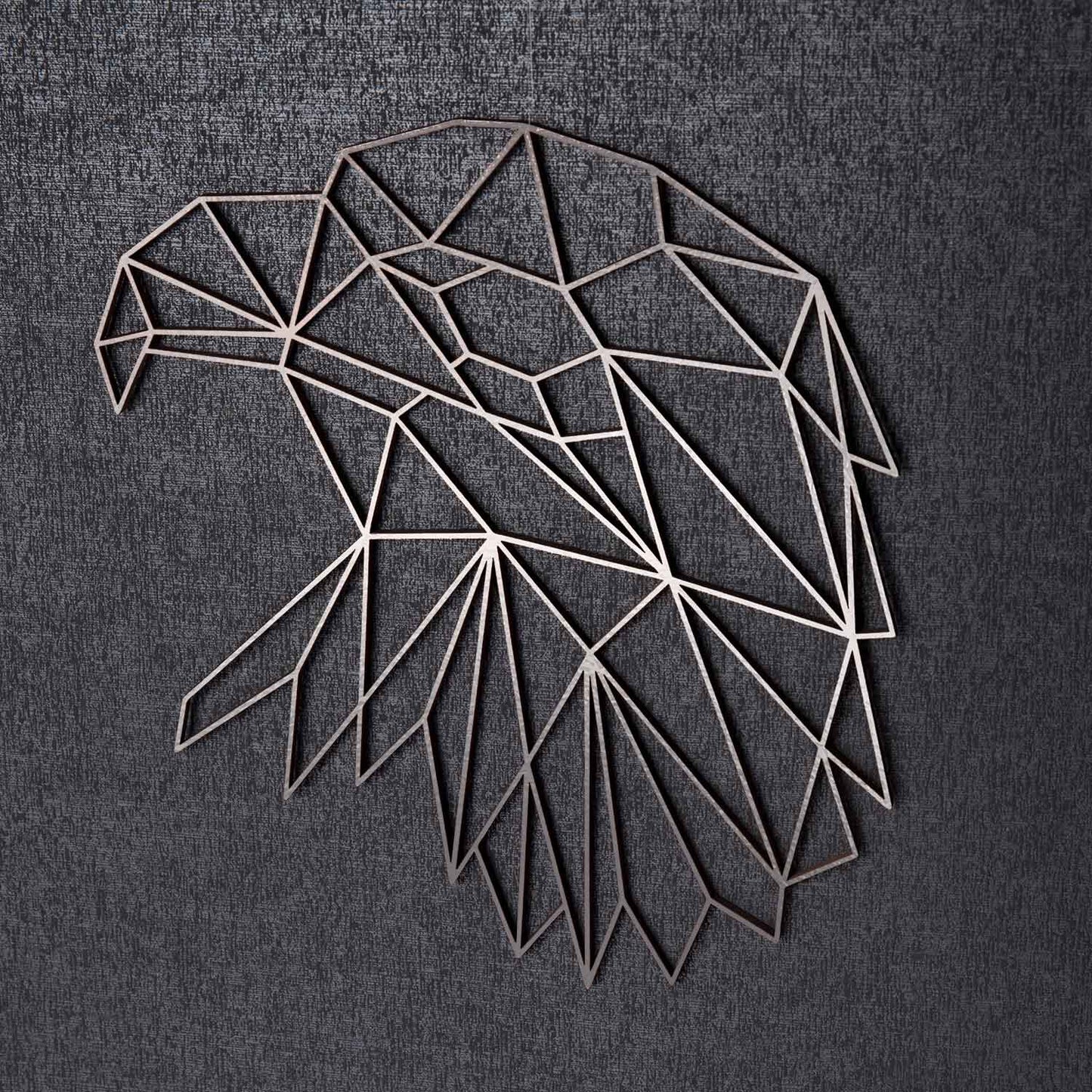 Origami Adlerkopf aus Holz -