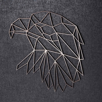 Origami Adlerkopf aus Holz -
