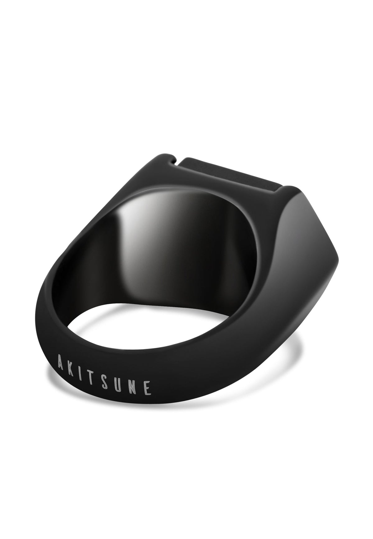 Abyss Ring Matte Black - Black