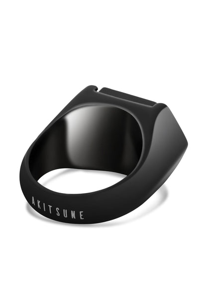 Abyss Ring Matte Black - Black