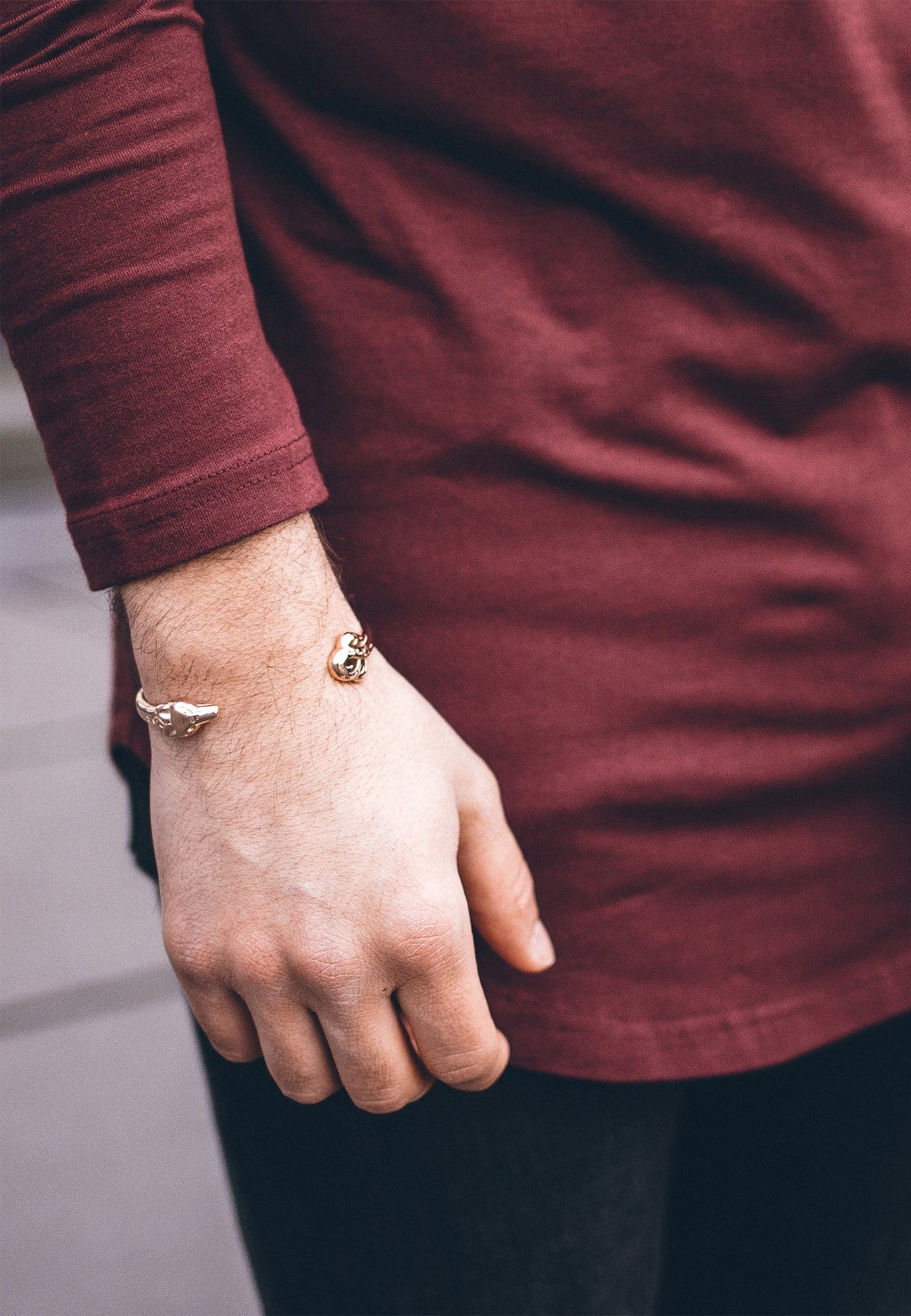 Ferus Bangle Bracelet Gold